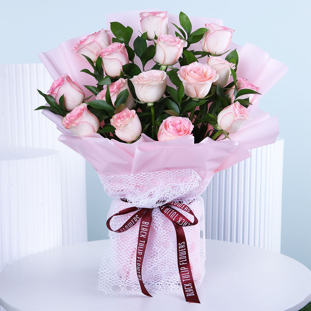 Soft Pink Rose Bouquet