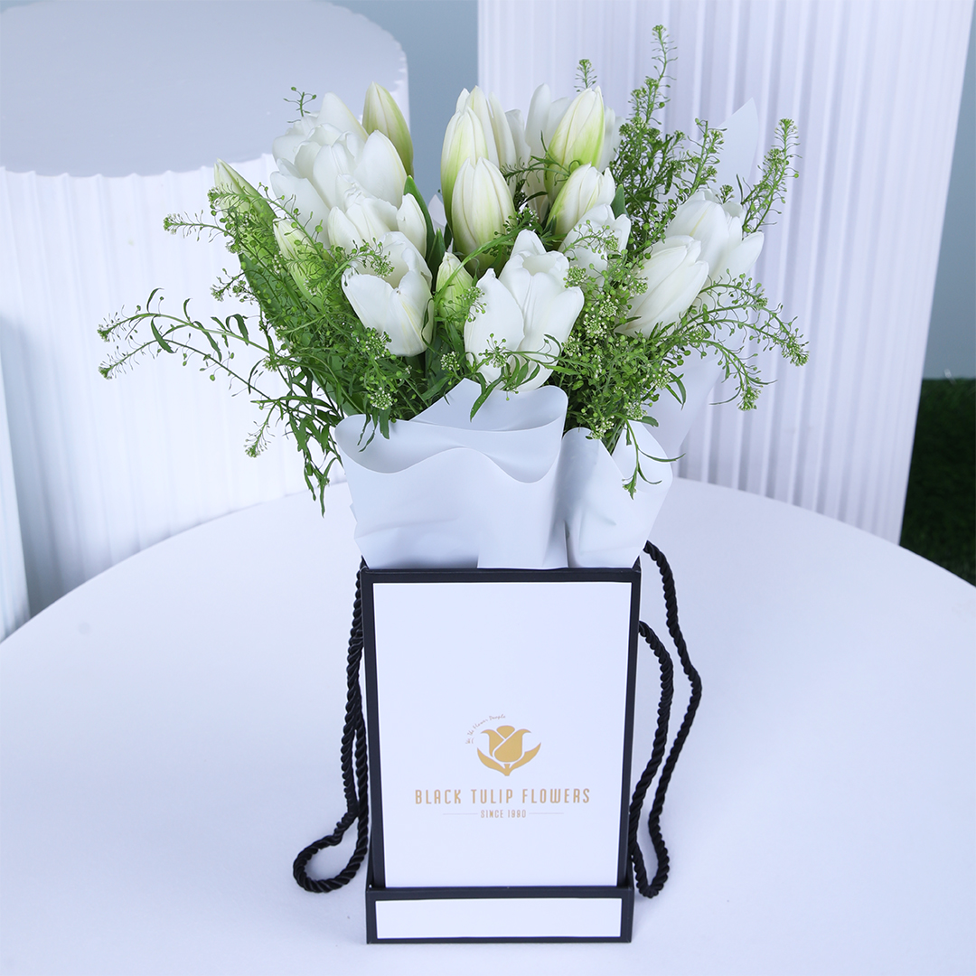 White Tulip Surprise